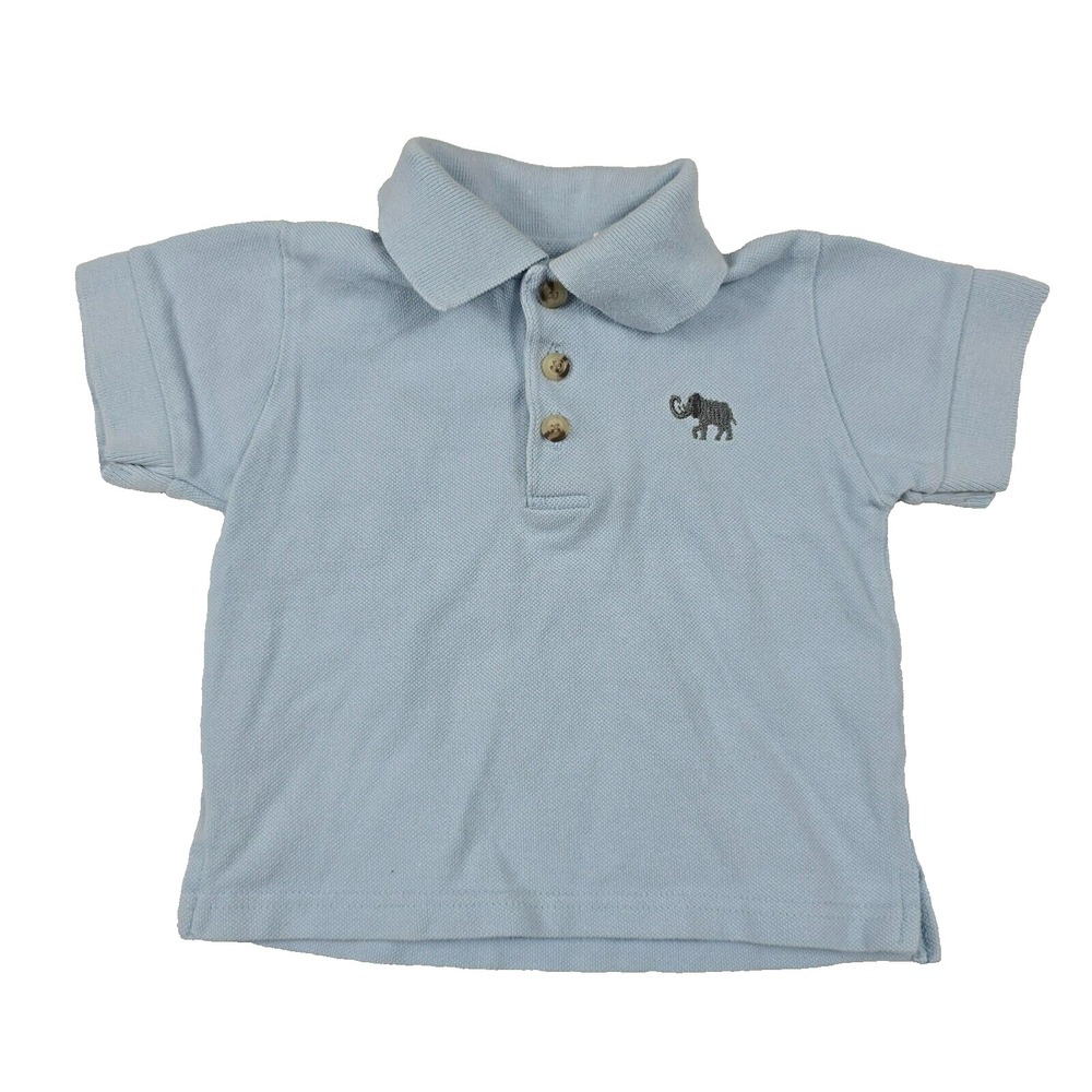 Good Lad of Philadelphia Boys 18 Month Blue Short Sleeve Knit Polo Shirt